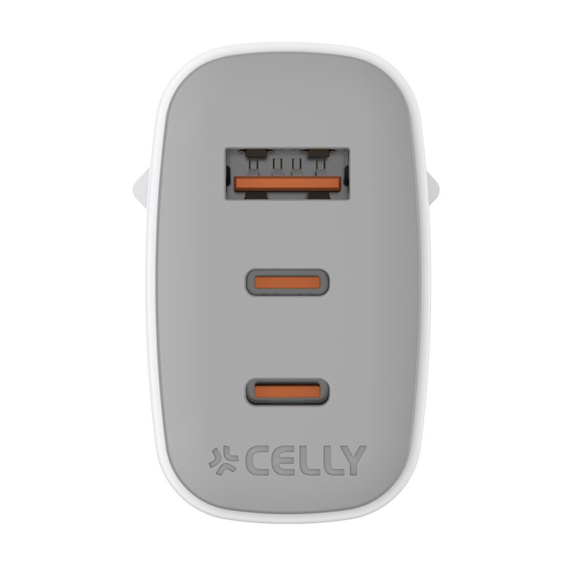Celly UPTC1USB2USBC65 UPTC1USB2USBC65, Interior, USB, Blanco