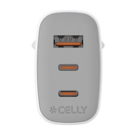 Celly UPTC1USB2USBC65 UPTC1USB2USBC65, Interior, USB, Blanco