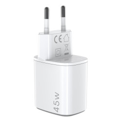 Celly UPTC2USBC45WWH UPTC2USBC45WWH, Interior, Corriente alterna, Blanco 2