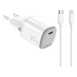 Celly UPTC1USBC20WCTL UPTC1USBC20WCTL, Interior, USB, 1 m, Blanco