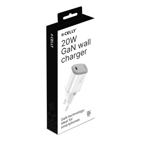 Celly UPTC1USBC20WWH UPTC1USBC20WWH, Interior, USB, Blanco
