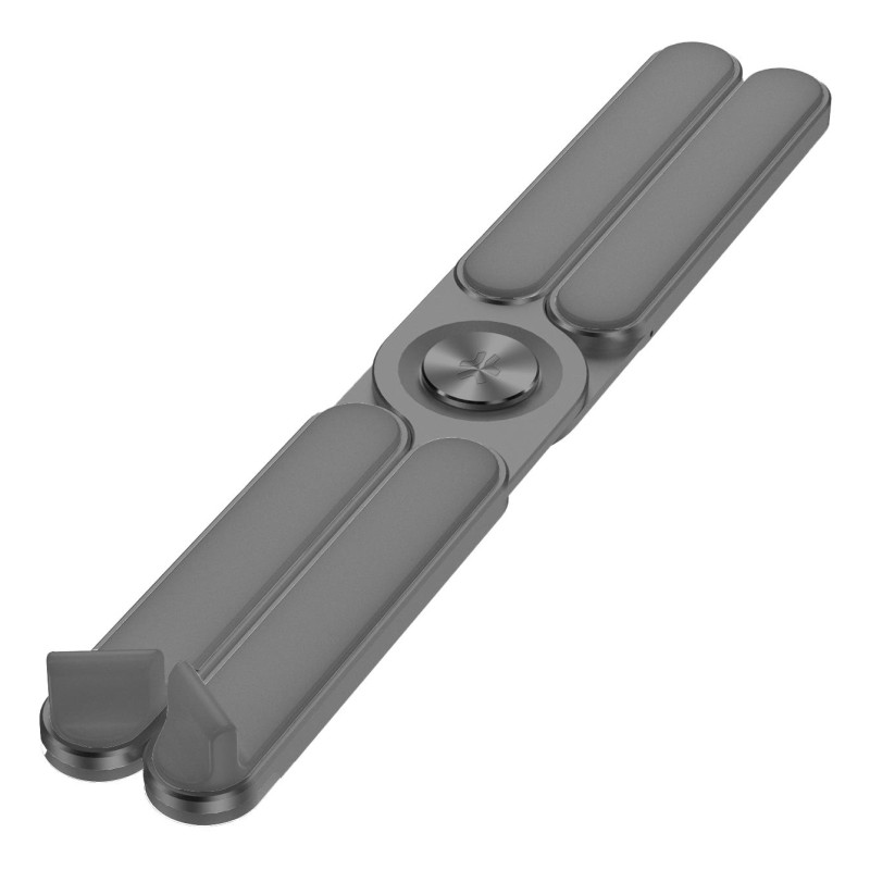 Celly SWMAGICSTANDX SWMAGICSTANDX, Soporte para ordenador portátil y tableta, Gris Oscuro, Aluminio, 40,6 cm (16")