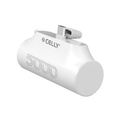 Celly PBC5000WH PBC5000BK, 5000 mAh, Negro