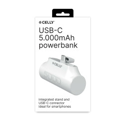 Celly PBC5000WH PBC5000BK, 5000 mAh, Negro 2