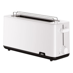 Braun HT 1110 WH HT 1110, 2 rebanada(s), Blanco, Plástico, Giratorio, 1030 W