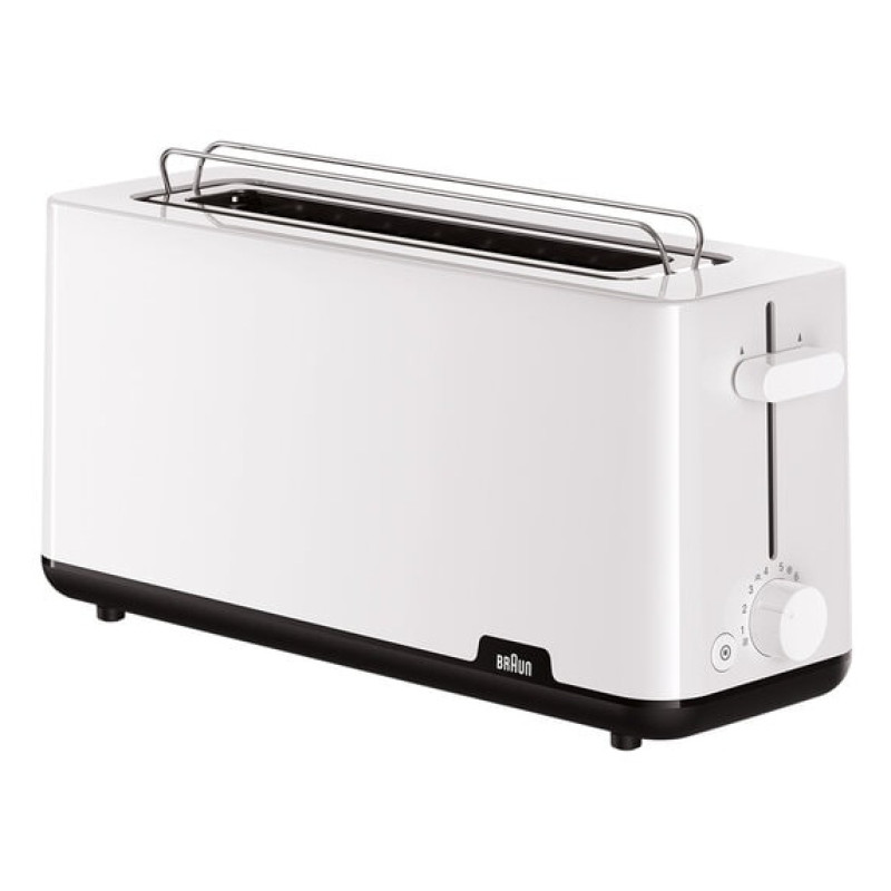 Braun HT 1110 WH HT 1110, 2 rebanada(s), Blanco, Plástico, Giratorio, 1030 W