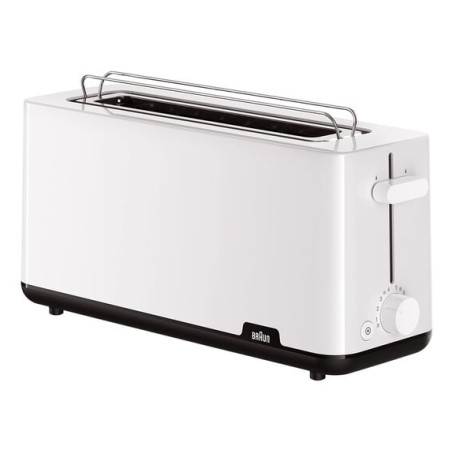 Braun HT 1110 WH HT 1110, 2 rebanada(s), Blanco, Plástico, Giratorio, 1030 W
