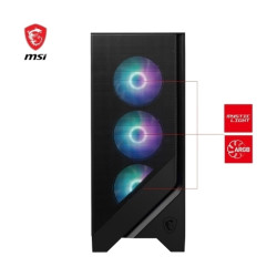 Zone Evil CGMSIR5500G1616600 Evil by MSI Ryzen5 5500/16/1TB/RX 6600, 3,6 GHz, AMD Ryzen™ 5, 5500, 16 GB, DDR5-SDRAM, 1 TB 2