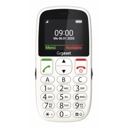 Gigaset S30853-H1230-R103 GL395, Barra, SIM única, 5,59 cm (2.2"), 0,3 MP, 800 mAh, Blanco
