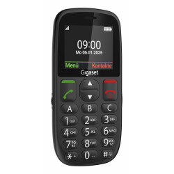Gigaset S30853-H1230-R101 GL395, Barra, SIM única, 5,59 cm (2.2"), 0,3 MP, 800 mAh, Negro 2