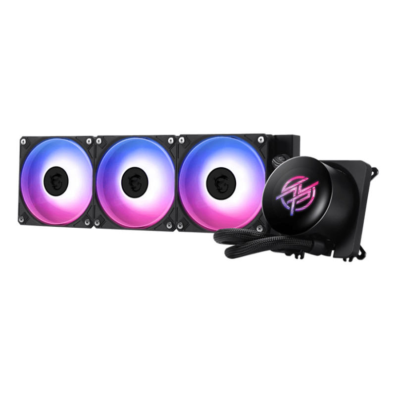 MSI MPG CORELIQUID P13 MPG CORELIQUID P13, Sistema de refrigeración líquida todo en uno, 12 cm, Negro