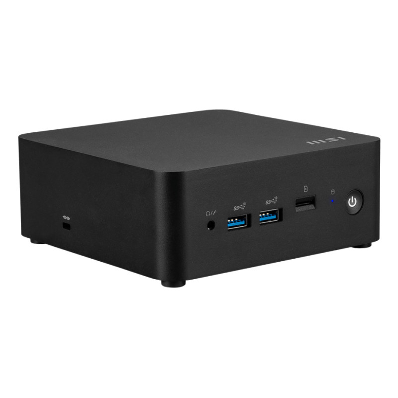 MSI CUBI NUC AI 1UMG-033ES Cubi NUC AI 1UMG-033ES, Intel Core Ultra 5, 125H, 8 GB, DDR5-SDRAM, 512 GB, Windows 11 Pro