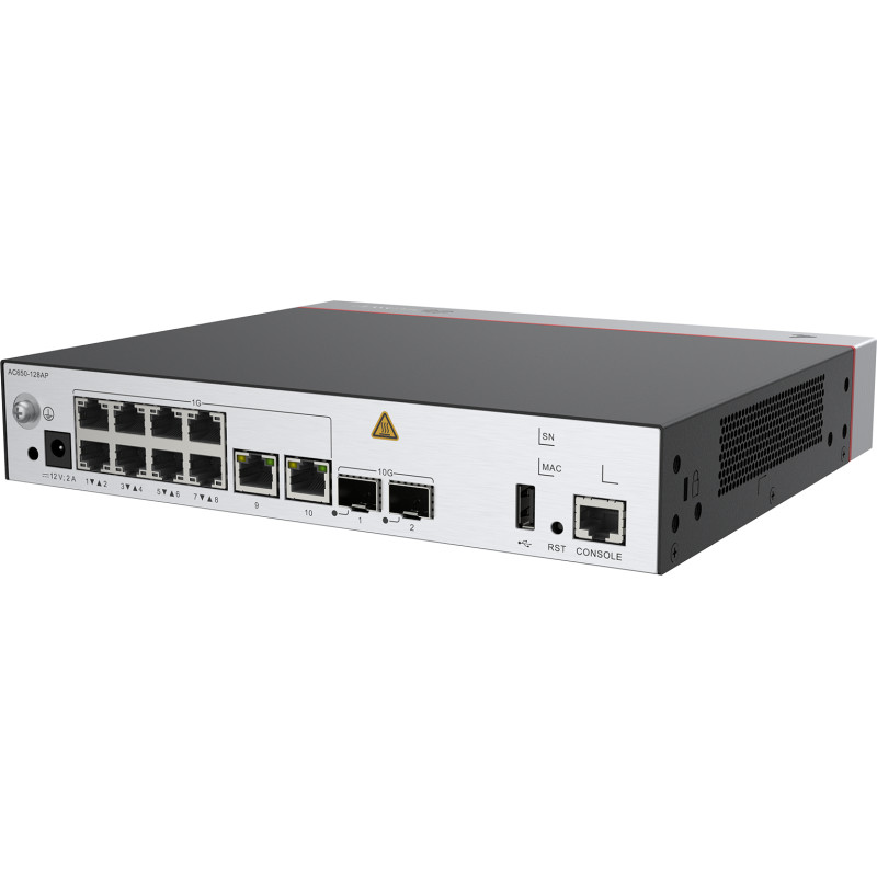 HUAWEI eKit 02355NCG AC600 Series AC650-128AP, Gris, 10,100,1000 Mbit/s, 10000 Mpps, 10/100/1000Base-T(X), RJ-45, 21 W