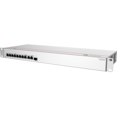 HUAWEI eKit 98012181 S380 Series S380-H8T3ST, Gestionado, Gigabit Ethernet (10/100/1000), Montaje en rack, 1U