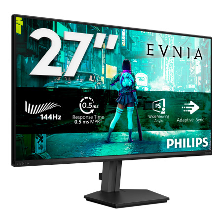 Philips 27M2N3200NF/00 Evnia 3000 27M2N3200NF/00, 68,6 cm (27"), 1920 x 1080 Pixeles, Full HD, LCD, 4 ms, Negro