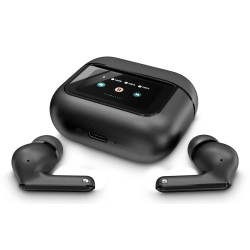 Energy Sistem 459179 Display ANC, True Wireless Stereo (TWS), Llamadas/Música, 20 - 20000 Hz, 43 g, Auriculares, Negro 2