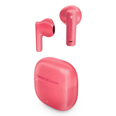 Energy Sistem 459223 StreetMusic, True Wireless Stereo (TWS), Llamadas/Música, 20 - 20000 Hz, Auriculares, Rosa