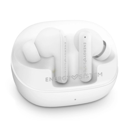 Energy Sistem 459209 Serenity ANC, True Wireless Stereo (TWS), Llamadas/Música, 20 - 20000 Hz, 40 g, Auriculares, Blanco