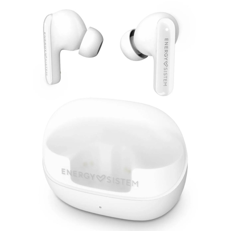 Energy Sistem 459209 Serenity ANC, True Wireless Stereo (TWS), Llamadas/Música, 20 - 20000 Hz, 40 g, Auriculares, Blanco