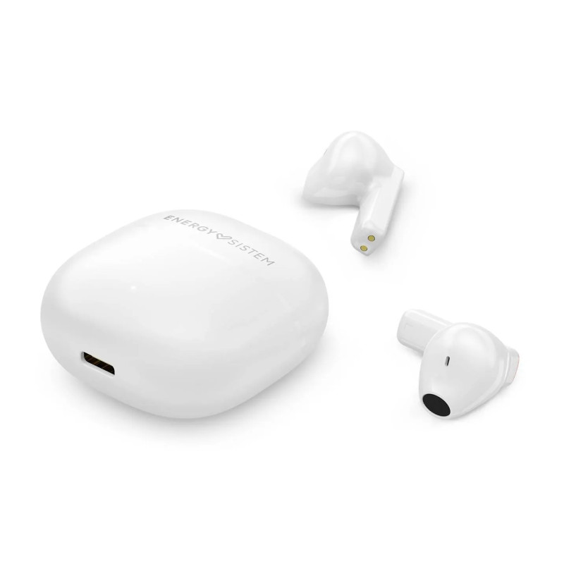 Energy Sistem 458950 StreetMusic, True Wireless Stereo (TWS), Llamadas/Música, 20 - 20000 Hz, 31 g, Auriculares, Blanco