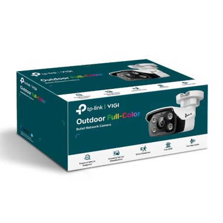 TP-Link VIGI C350(4MM) VIGI C350(4mm), Cámara de seguridad IP, Exterior, Alámbrico, 120 dB, CE, NTRA, VCCI, KC, BSMI, FCC,