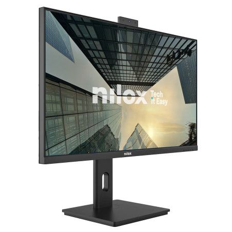 Nilox NXM24RWEB02B NXM24RWEB02B, 61 cm (24"), 1920 x 1080 Pixeles, Full HD, LED, 4 ms, Negro