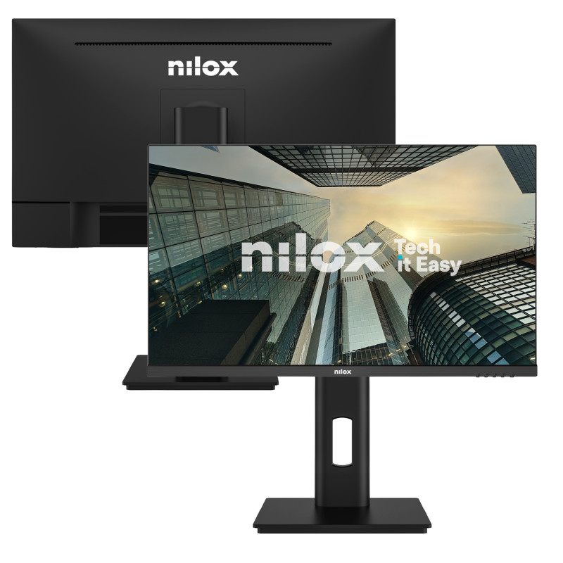 Nilox NXM27R2K1201 NXM27R2K1201, 68,6 cm (27"), 2560 x 1440 Pixeles, 2K, LED, 4 ms, Negro