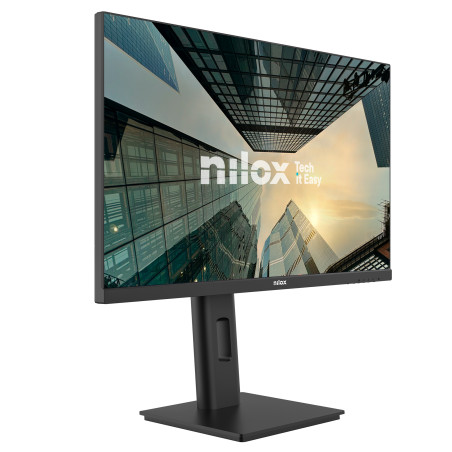Nilox NXM24REG1201 NXM24REG1201, 61 cm (24"), 1920 x 1080 Pixeles, Full HD, LED, 4 ms, Negro
