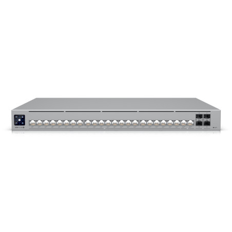 Ubiquiti USW-PRO-HD-24-POE UniFi Pro HD 24 PoE, Gestionado, L2/L3, 2.5G Ethernet (100/1000/2500), Energía sobre Ethernet