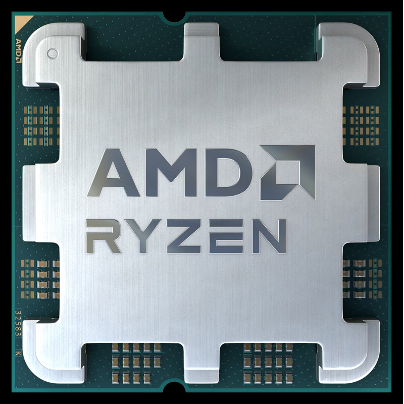 AMD 100-000000597 Ryzen 5 7500F, AMD Ryzen™ 5, Zócalo AM5, 5 nm, Bandeja, AMD, 7500F