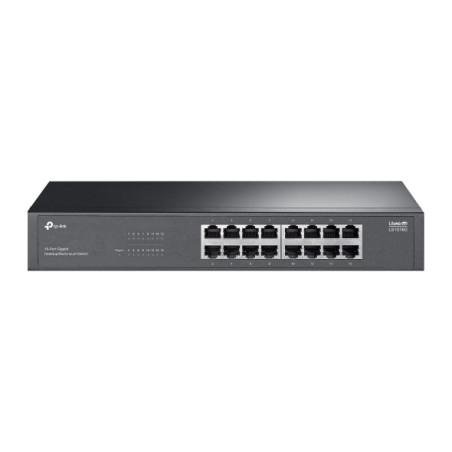 TP-Link LS1016G LS1016G, No administrado, Gigabit Ethernet (10/100/1000), Montaje en rack