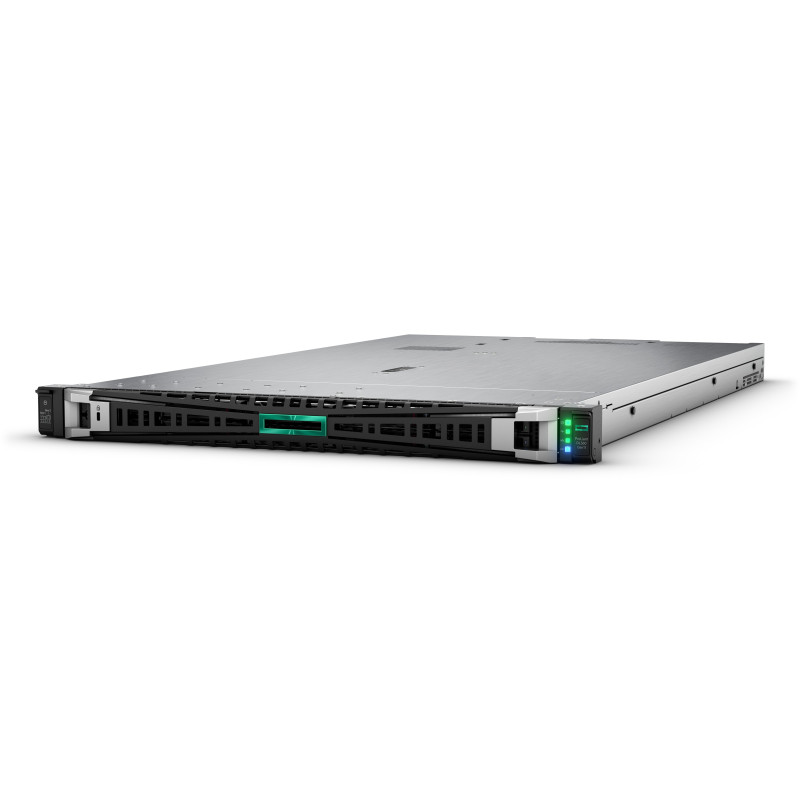 HPE P71673-425 ProLiant DL360 Gen11 4510 2.4GHz 12c 1P 2x32GB-R 8SFF MR408i-o 2x960GB SSD 2x1000W PS EU Server, 2,4 GHz, 4510,