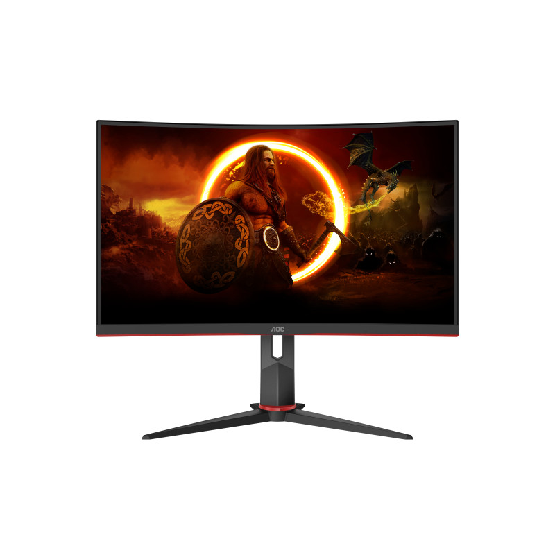 AOC C27G2Z3/BK G2 C27G2Z3/BK, 68,6 cm (27"), 1920 x 1080 Pixeles, Full HD, LED, 1 ms, Negro, Rojo