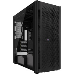 Corsair CC-9011273-WW 9000D RGB AIRFLOW, Full Tower, PC, Negro, ATX, Acero inoxidable, Vidrio templado, Juego