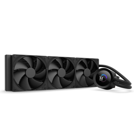 NZXT RL-KN360-B2 Kraken Plus 360, Sistema de refrigeración líquida todo en uno, 12 cm, Negro