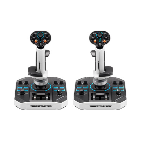 Thrustmaster 2960939 Sol-R 2 HOSAS Space Sim Duo, Palanca de vuelo, PC, Analógico/Digital, Alámbrico, USB, USB Tipo C