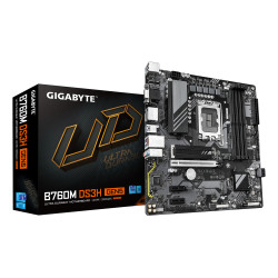 GIGABYTE B760M DS3H GEN5 B760M DS3H GEN5 Placa Base – Compatible con CPUs Intel Core 14ª generación, VRM digital de 6+2+1