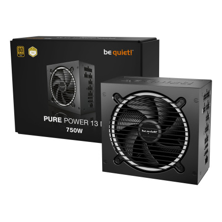 be quiet! BP026EU Pure Power 13 M | 750W, 750 W, 100 - 240 V, 820 W, 50/60 Hz, 10 A, 5 A