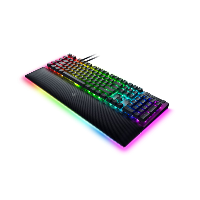 Razer RZ03-04680100-R3M1 BlackWidow V4 Pro, Alámbrico, USB, Interruptor mecánico, QWERTY, LED RGB, Negro
