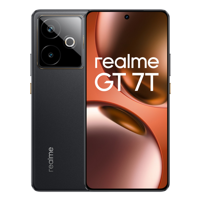 realme 631002003275 GT 7T, 17,3 cm (6.8"), 12 GB, 256 GB, 50 MP, Android 15, Negro