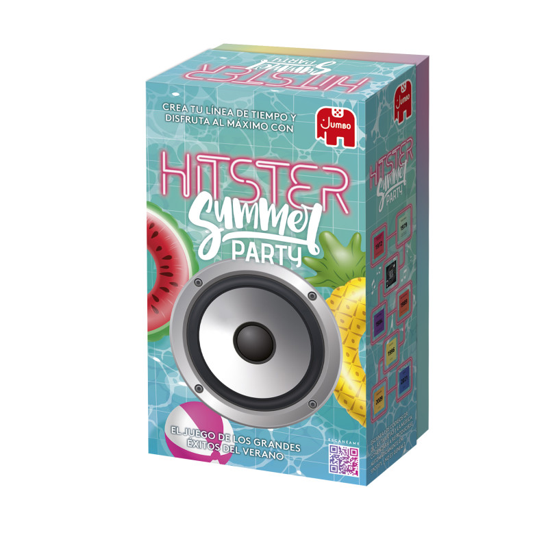 Jumbo 1120100355 Hitster - Summer Party (Spain), Juego De Cartas, Partido, 16 año(s), 30 min, 30 min