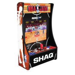 Arcade1Up 1220000279582 NBA JAM: Shaq Edition Partycade, Máquina recreativa, NBA Jam, Masculino, 20,3 cm (8"), LCD, Multicolor