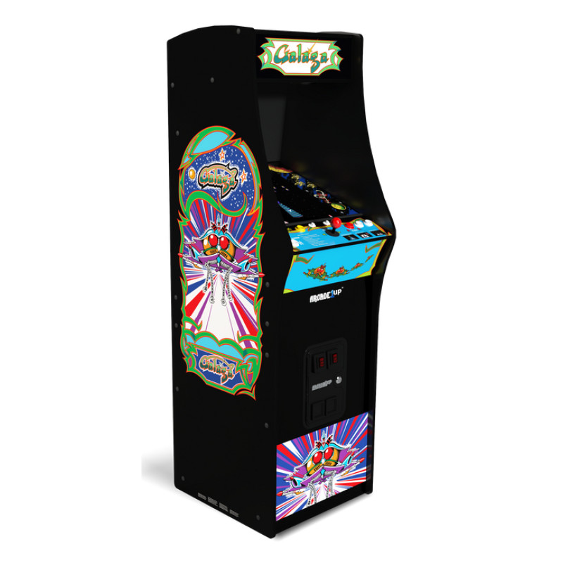 Arcade1Up 1210001601604 Galaga Deluxe, Gabinete vertical para máquina recreativa, Galaga, Cualquier género, 43,2 cm (17"),