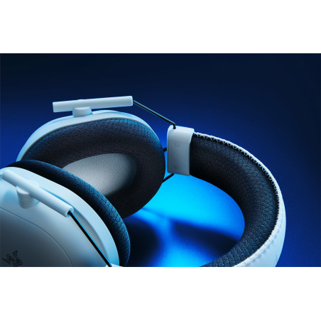Razer RZ04-04530600-R3G1 BlackShark V2 Pro for PlayStation, Inalámbrico, 12 - 28000 Hz, Juego, 380 g, Auriculares, Blanco