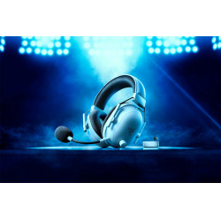 Razer RZ04-04530600-R3G1 BlackShark V2 Pro for PlayStation, Inalámbrico, 12 - 28000 Hz, Juego, 380 g, Auriculares, Blanco
