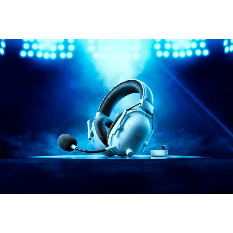 Razer RZ04-04530600-R3G1 BlackShark V2 Pro for PlayStation, Inalámbrico, 12 - 28000 Hz, Juego, 380 g, Auriculares, Blanco