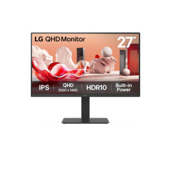 LG 27BA54QB-B 27BA54QB-B, 68,6 cm (27"), 2560 x 1440 Pixeles, Quad HD, LCD, 5 ms, Negro