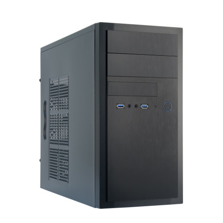 Chieftec HT-01B-OP HT-01B-OP, Mini Tower, PC, Negro, micro ATX, Aluminio, Hogar / Oficina