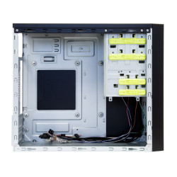Chieftec HT-01B-OP HT-01B-OP, Mini Tower, PC, Negro, micro ATX, Aluminio, Hogar / Oficina 2