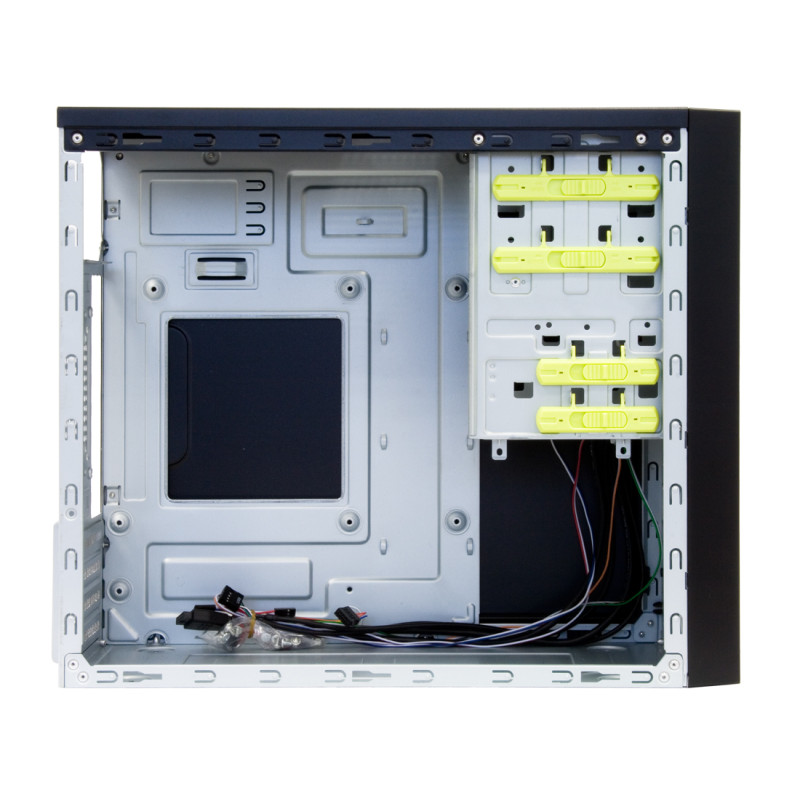 Chieftec HT-01B-OP HT-01B-OP, Mini Tower, PC, Negro, micro ATX, Aluminio, Hogar / Oficina